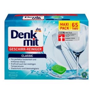 Viên rửa bát Denkmit Classic - Hộp 65 viên