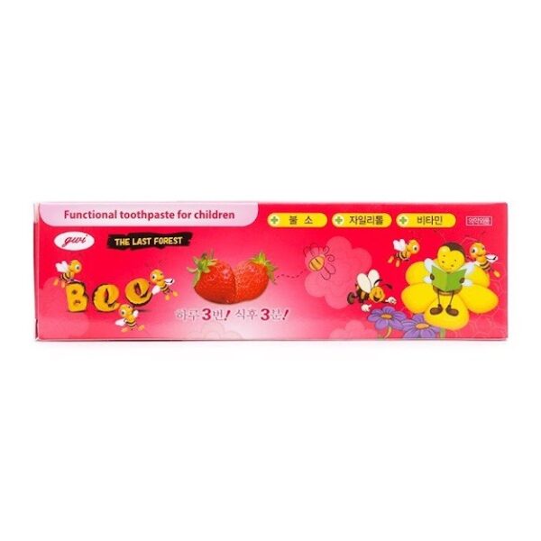 Kem đánh răng Hàn Quốc Bee Hương Dâu 90g cho bé trên 2 tuổi