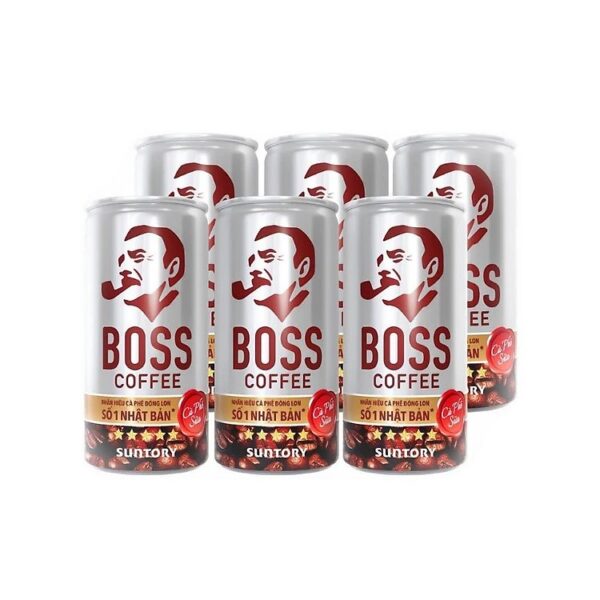 Cà Phê Sữa Boss Lon 180ml