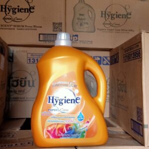 NƯỚC XẢ VẢI ĐẬM ĐẶC HYGIENE THÁI LAN CAN 3500ml - màu cam