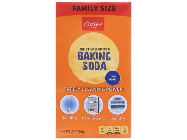 Bột rửa hoa quả baking soda tinh khiết Caster Daily hộp 907g