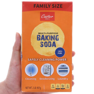 Bột rửa hoa quả baking soda tinh khiết Caster Daily hộp 907g