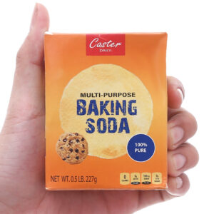 Bột rửa hoa quả baking soda tinh khiết Caster Daily hộp 227g