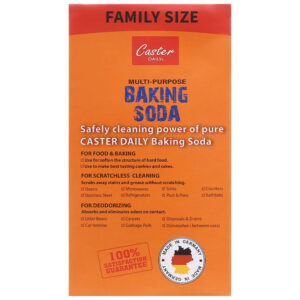 Bột rửa hoa quả baking soda tinh khiết Caster Daily hộp 907g