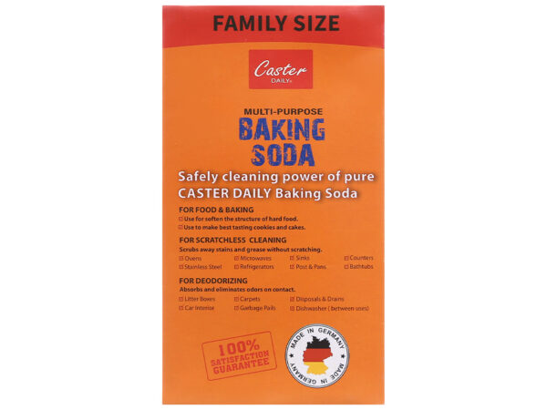 Bột rửa hoa quả baking soda tinh khiết Caster Daily hộp 907g