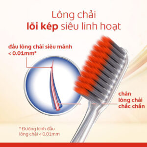 Bàn Chải Đánh Răng Colgate Slim Soft Advanced Volcanic Khoáng Núi Lửa