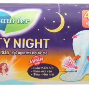 Băng vệ sinh ban đêm Laurier Safety Night 40cm gói 4 miếng