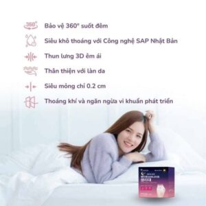 Băng vệ sinh dạng quần Yeonchi 360 độ Night Safe size S-M