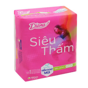 Băng vệ sinh Diana siêu thấm không cánh (8 Miếng/Gói)