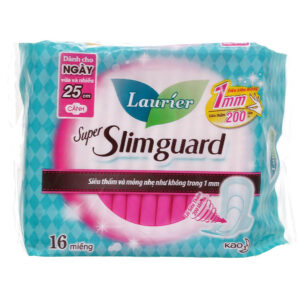 Băng Vệ Sinh Laurier Super Slimguard Cánh 16 Miếng