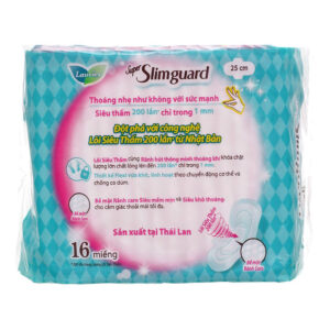 Băng Vệ Sinh Laurier Super Slimguard Cánh 16 Miếng