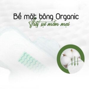 Băng vệ sinh ban ngày Yeonchi Organic 8 miếng có cánh 245mm