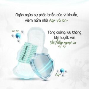 Băng vệ sinh ban ngày Yeonchi Organic 8 miếng có cánh 245mm