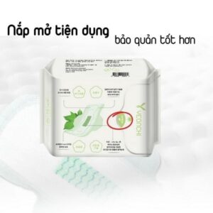 Băng vệ sinh ban ngày Yeonchi Organic 8 miếng có cánh 245mm