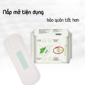 Băng vệ sinh ban ngày Yeonchi Organic 8 miếng không cánh 245mm