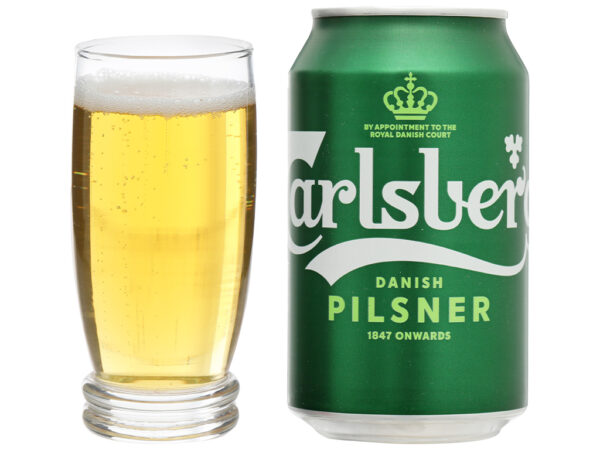 Bia Carlsberg Danish Pilsner lon 330ml