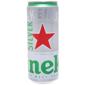 Bia Heineken Bạc lon 330ml