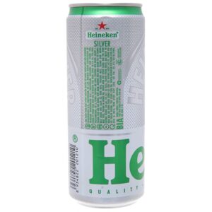 Bia Heineken Bạc lon 330ml