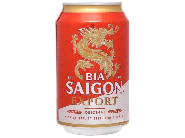 Thùng 12 lon bia Sài Gòn Export 330ml