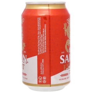 Thùng 12 lon bia Sài Gòn Export 330ml