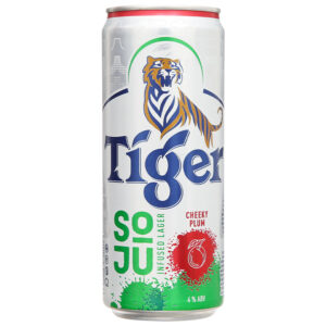 Bia Tiger Soju Cheeky Plum vị mận 330ml