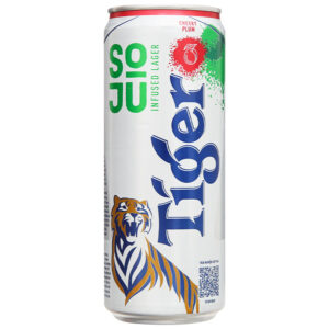 Bia Tiger Soju Cheeky Plum vị mận 330ml