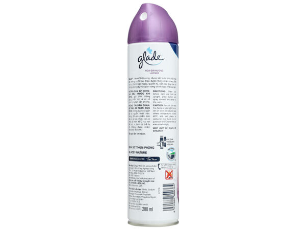 Xịt phòng Glade Hương hoa oải hương 280ml