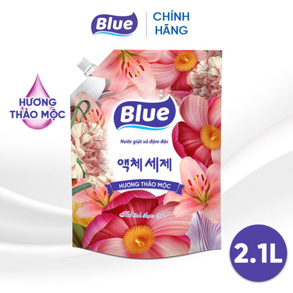 Nước Giặt Blue Hàn Quốc Hương Thảo Mộc 2kg