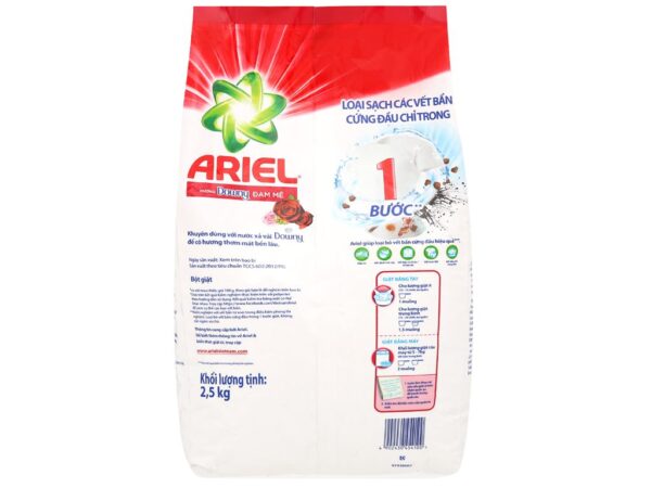 Bột giặt Ariel hương Downy đam mê túi 2.5kg