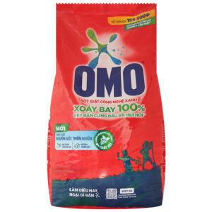 Bột giặt OMO công nghệ giặt xanh giúp xoáy bay vết bẩn loại bỏ mùi hôi túi 5.7kg