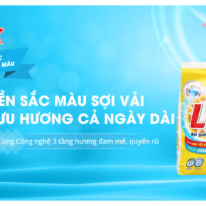 Bột Giặt Lix Extra Hương Chanh 5.5kg