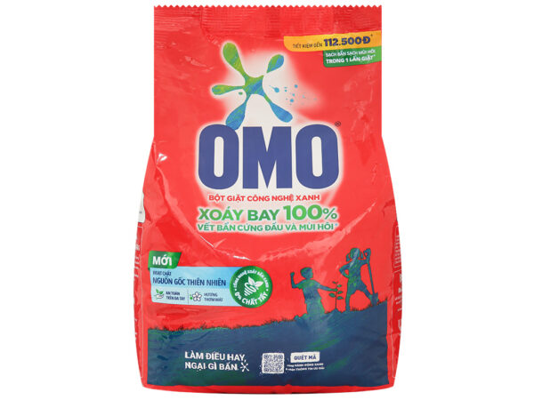 Bột Giặt Omo Sạch Bẩn Khử Mùi Công Nghệ Giặt Xanh 4.3kg