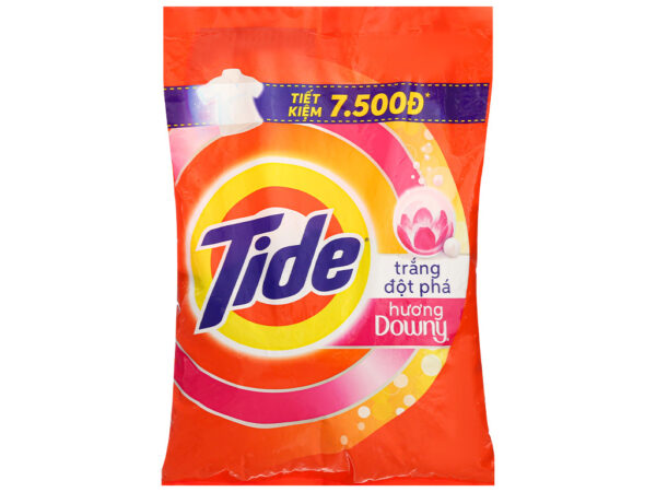 Bột giặt Tide trắng đột phá hương Downy túi 2.5kg