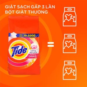 Bột giặt Tide trắng đột phá hương Downy túi 5kg