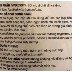 Bột mì đa dụng Meizan cao cấp gói 500g