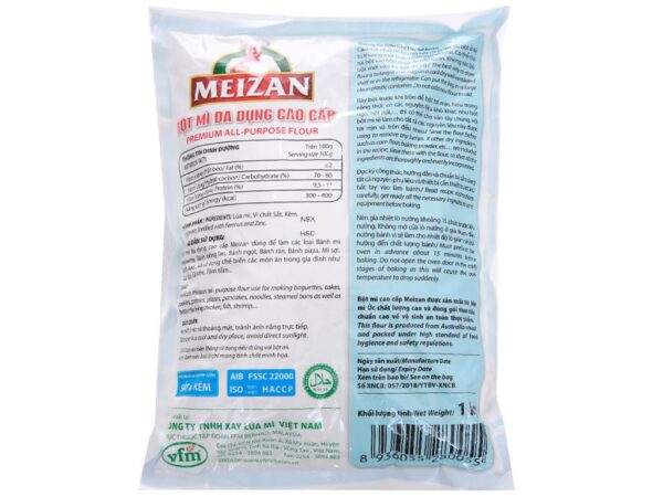 Bột mì đa dụng Meizan cao cấp gói 1kg