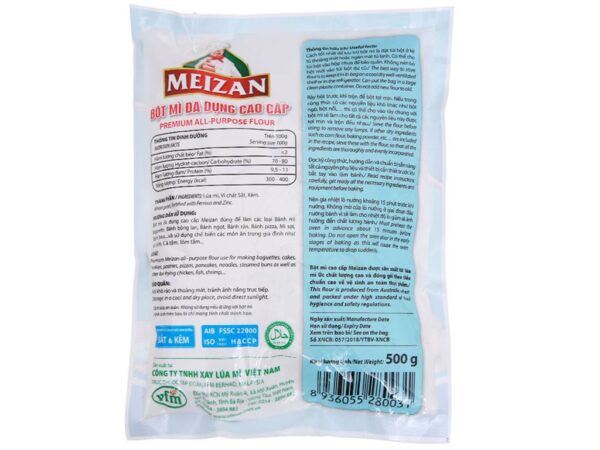 Bột mì đa dụng Meizan cao cấp gói 500g