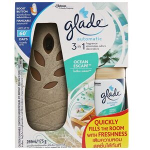 Bộ Xịt Phòng Tự Động Glade Hương Biển Phiêu Bồng 175g