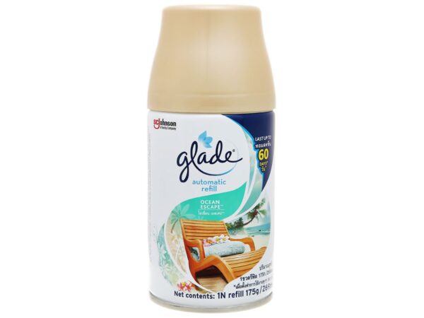 Bộ Xịt Phòng Tự Động Glade Hương Biển Phiêu Bồng 175g