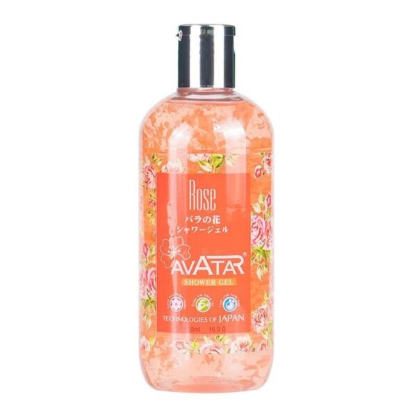 Sữa Tắm Avatar Giữ Da Mềm Mịn Từ Cánh Hoa Hồng 500ml