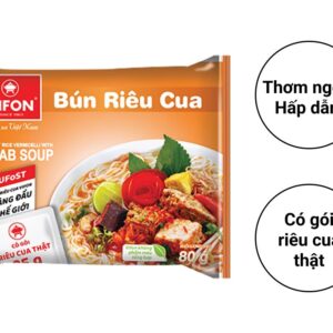  Bún riêu cua Vifon 80g