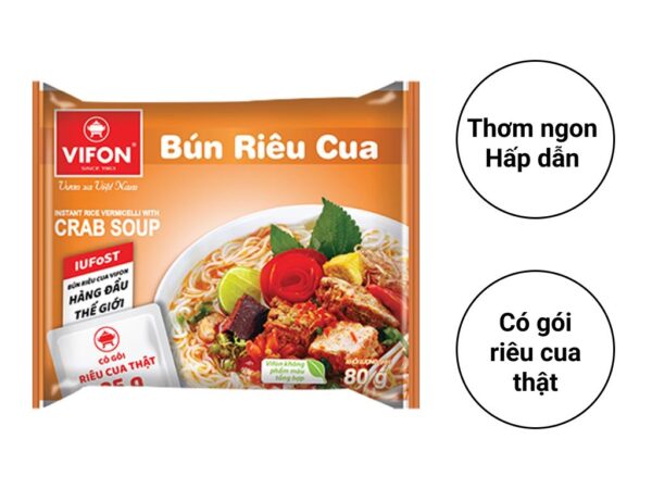  Bún riêu cua Vifon 80g