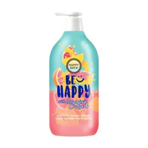 Sữa Tắm Nước Hoa Happy Bath Be Happy Sáng Da Hương Bưởi Cam Chai 900ml