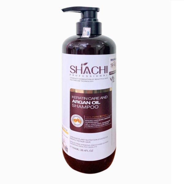 Dầu Gội Shachi Phục Hồi Tóc Keratin Care And Argan Oil 750ml