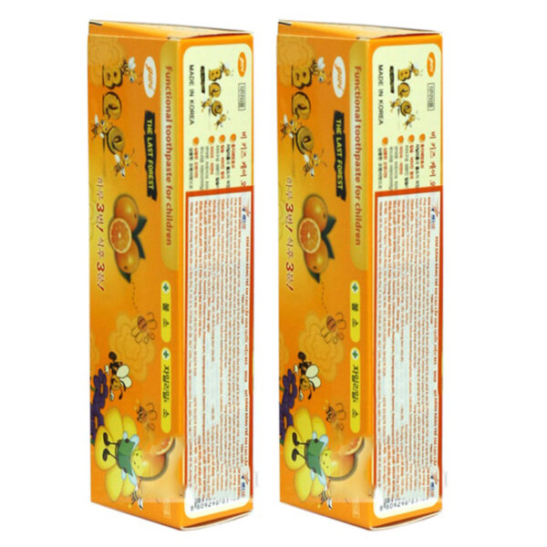 Kem đánh răng Hàn Quốc Bee Hương Cam 90g cho bé trên 2 tuổi