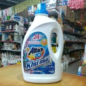 Nước Giặt Attack Khử Mùi Extra Hương Anh Đào 2.4L