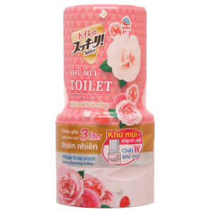 Khử mùi toilet Sukkiri hoa hồng 400ml