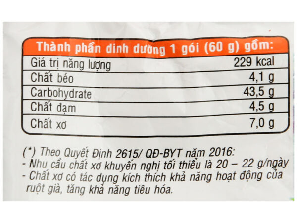 Cháo ăn liền Ohayo thịt bằm gói 60g