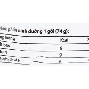 Cháo dinh dưỡng ASIM vị đậu xanh thịt bằm nấm đùi gà gói 74g