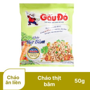 Cháo thịt bằm Gấu Đỏ gói 50g